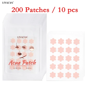 200Patches/10buc Acnee Cos Patch Hidrocoloid Autocolante Acnee Tratament Drăguț Forma de Floare Blemish Remover Loc Fata de Îngrijire a Pielii