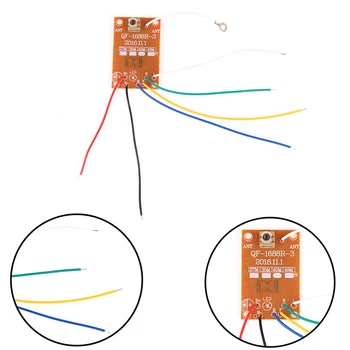 1 BUC circuit PCB emițător și receptor bord Radio sistem de 4.5 v-6v pentru mașină de jucărie Antena Jucării 4CH RC telecomanda 27MHz