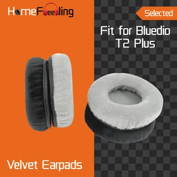 Homefeeling Pernițe pentru Bluedio T2 Plus Căști Perniță Perne Huse Catifea Ear Pad Înlocuire