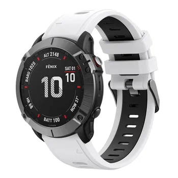 Silicon Watchband pentru Garmin Fenix 6X 6 Pro Ceas de Eliberare Rapidă Ușor a se potrivi Încheietura mâinii Banda Curea Pentru Fenix5 5S Plus 3 ORE fenix6