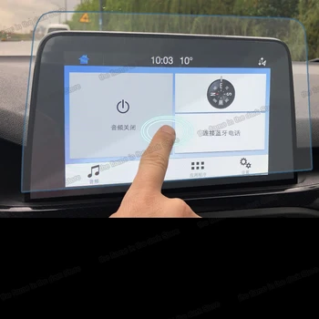 tabloul de bord auto navigație GPS, ecran anti-zero Temperat film pentru ford focus 2019 2020 2021 2022 mk4 st autocolant protector 4