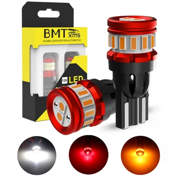 BMTxms 2 buc Bec LED T10 W5W Canbus Lumina 158 161 168 194 Pentru Interior Auto Hartă plafoniera Lumina de Parcare Auto Lampă de Semnalizare 12V