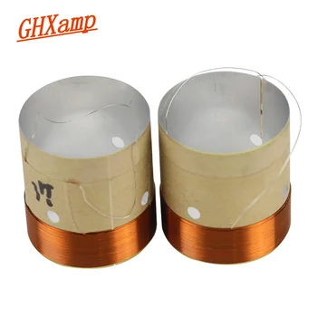 GHXAMP 35.5 MM Core Voce de BAS bobina 8OHM Aluminiu Alb Cu Sunet de Evacuare a Aerului Gaura 5-12 inch Woofer Bobina Difuzorului Accesorii DIY
