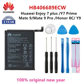Hua Wei 100% Orginal HB406689ECW Baterie de 4000mAh Pentru Huawei Bucurați-vă de 7 Bucurați-vă de 7plus Y7 Prim-Mate 9 /pro TRT-L53 TRT-L21A +Instrumente
