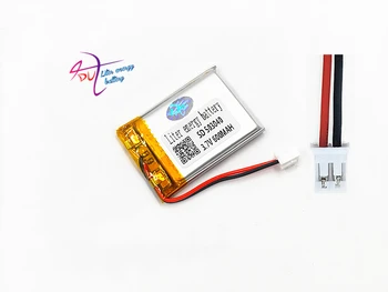 JST PH 2.0 mm 2pin 503040 3.7 V 600mAh baterie Litiu-Polimer Baterie Reîncărcabilă Pentru Mp3, DVD, Camera GPS bluetooth electronice