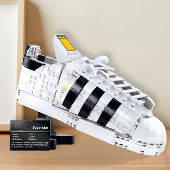 Creative Clasic Pantofi Sport Adidasi Model Blocuri Compatibil 10282 DIY Cărămizi Jucării pentru Boy Fata de Cadou de Crăciun