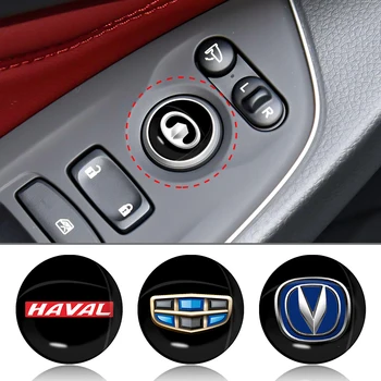 3D Masina de decor interior cu logo-ul rotund autocolant Pentru Seat Leon Mk1 Mk2 Mk3 Ibiza 6l 6j Altea Sportcoup Alhambra Accesorii