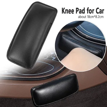 Universal Piele Genunchi Pad pentru Interior Auto Perna Elastic Confortabil Pernă din Spumă cu Memorie Picior Pad Coapsei Suport Accesorii Auto