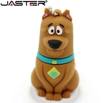 JASTER New sosire mini câine de desene animate USB FLASH DRIVE 4GB 8GB 16GB 32GB 64GB memorie stick cadou capacitatea reală de transport gratuit
