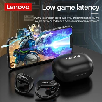 Lenovo LP7 TWS Casti Bluetooth Sport Wireless rezistent la apa Căști de Anulare a Zgomotului Muzica Pavilioane Gamer Cârlig Căști