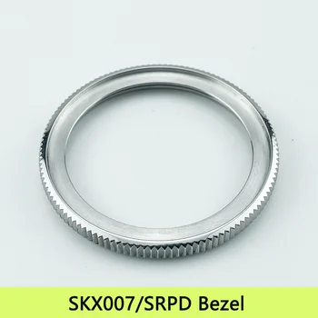 De înaltă Calitate SKX007/SKX009/SKX171/SRPD Ramă de Marginea Monedei de Argint Finisaj Lustruit 316L din Oțel Inoxidabil Negru Mat Includ Garnitura