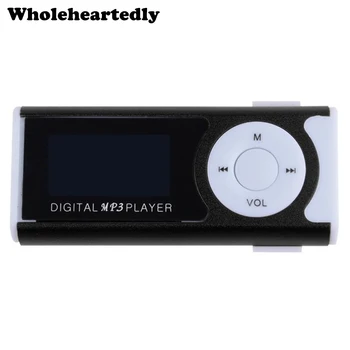 De Brand Nou Mini Clip, Ecran LCD, MP3 Player de Muzică de pe MP3 Player Cu Lanterna Suport TF Card