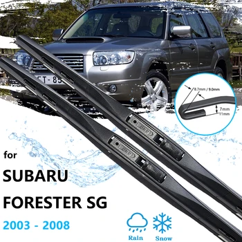 Pentru Subaru Forester SG MK2 2003 2004 2005 2006 2007 2008 Fata stergatoarele Perii Cutter Parbriz Parbriz Geam U J Cârlig