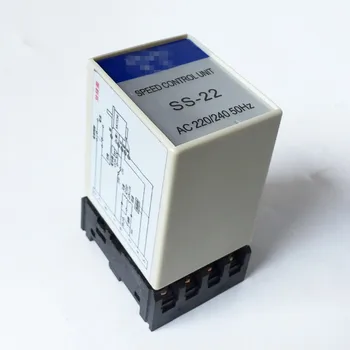 SS-22 AC 220V/240V 50Hz 0-100 RPM Viteza Motorului Comutator de Control + 20K Ohm Potențiometru