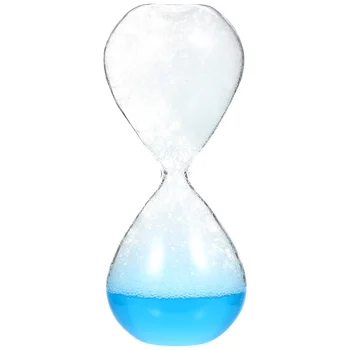 Timer-Clepsidra Cu Nisip Sticlă Liquidclock Decorative Mișcare Cronometre Copii Decor Minute De Apă Oră Podoabă Wiggler Barbotor Jucării Birou