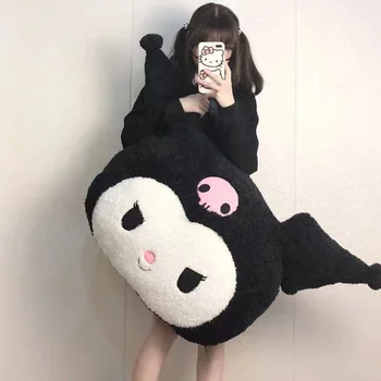 Sanrioed Melodia Mea Kuromi Cinnamoroll De Pluș Drăguț Perne Pat King-Size Pernă Spătar Anime Pluș Drăguț Jucării Fata Cadouri
