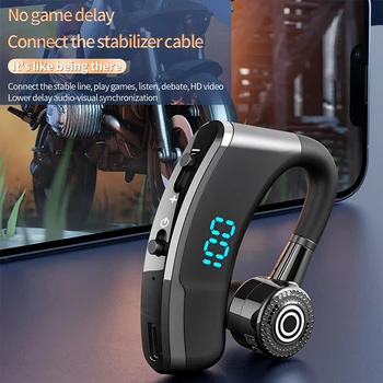 V9 Afaceri Casti 5.1 Wireless Bluetooth Căști pentru Ureche Hi-Fi Stereo Cască Hands Free Sport Pavilioane cu Micphone