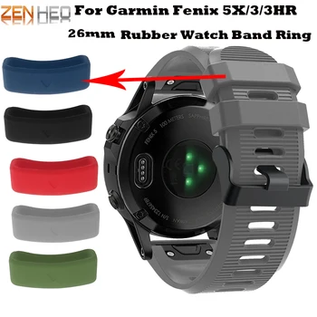 accesorii ceas curea de activitate inel de Banda de cauciuc Pentru Garmin Fenix 3/3 ORE 5X/5 Plus Watchband Bucla de Securitate Titularul Inel Opritor