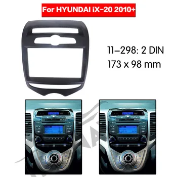 HUANAV Radio Auto stereo de Montare instalare adaptor de fascia Pentru 2010+ Hyundai IX20 2DIN (Manuală AC)Stereo Cadru Audio Măști