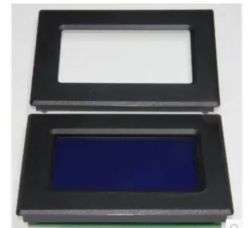 12864 LCD shell Instrument ABS ignifug cadru de plastic Instrument shell ecran LCD de caz