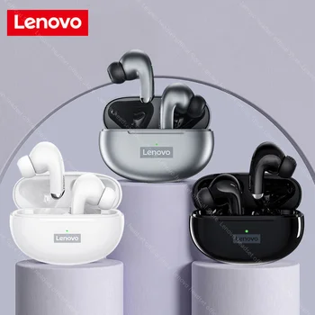 Lenovo LP5 fără Fir setul cu Cască Bluetooth rezistent la apa Pavilioane de Muzică HiFi Căști Pentru Sport Cu Microfon Căști căști pk lp40