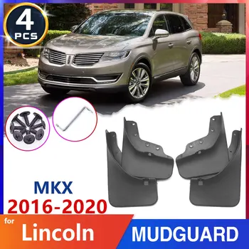 Masina Aripii Mud Flap pentru Lincoln MKX Nautilus 2016~2020 2017 2018 2019 Aripile apărătoare de noroi Accesorii Auto Autocolante Bunuri