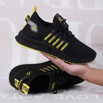 2022Fashion Bărbați Vulcanizat Pantofi ochiurilor de Plasă Respirabil Adidasi Sport în aer liber Funcționare, Mersul pe jos Confortabil Pantofi Casual Primavara-Vara