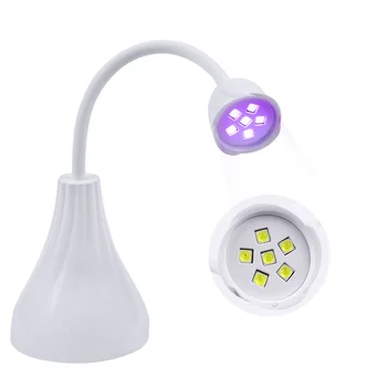 Noul Portabil Compact Lotus USB Plug In Nail Art Lampa Vaza Conceput Non depozitare 18W LED UV de Unghii de Lumină Pentru a Vindeca Degetul