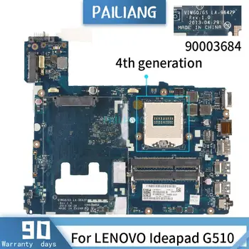 90003684 Pentru LENOVO Ideapad G510 LA-9642P SR17D Placa de baza Laptop placa de baza testat OK