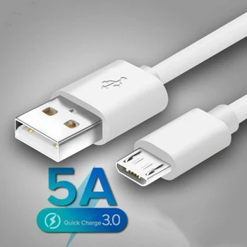 Original Micro USB Cablu de Încărcare Rapidă Pentru Redmi 7 7A Nota 5 Telefon Mobil Microusb Cablu USB Pentru Samsung S6 S7 Cablu Micro USB