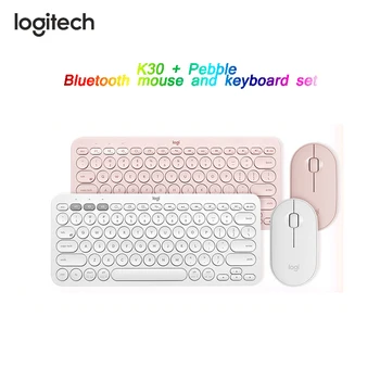 Logitech K380 Bluetooth wireless tastatură și mouse-ul setat tastatura dezactiva tastatura și mouse-ul setat K380 black + Pietriș negru