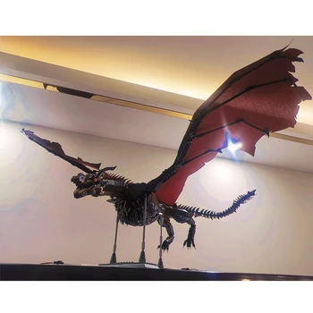 Seria Dragon de Gheață Model Blocuri Set Classic MOC Idei Educație Jucarii pentru Copii