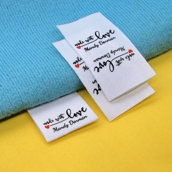Personalizate de Cusut eticheta, Ori, Haine Personalizate Etichete de Textil Etichete de Nume, Logo sau un Text, Panglică de Bumbac, Design Personalizat (FR074)