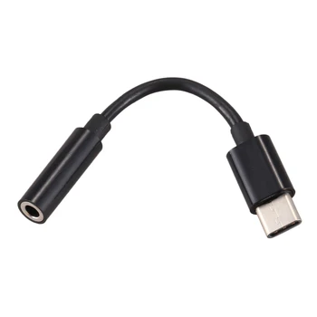C USB-3.5 mm pentru Căști/Căști Jack Adaptor de Cablu,de Tip C 3.1 Masculin Portul Feminin de 3,5 mm Stereo pentru Căști Audio Aux Conecta