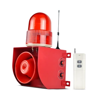 YASONG SLA-01HY Telecomanda Sirena de Alarmă, LED Strobe Lumina de Avertizare 120dB Horn Putere 25W AC110V