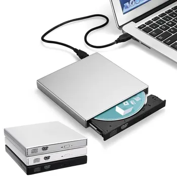S SKYEE DVD Extern Unitate Optica Combo USB 2.0 CD Burner CD/DVD-ROM CD-RW Player Slim Portable Reader Recorder Pentru Laptop PC