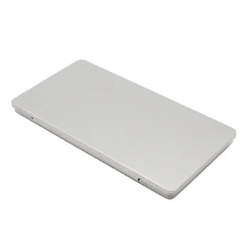 23*12*1.2 cm Argint Dreptunghi Mare de stocare card cutie cutie cadou de staniu