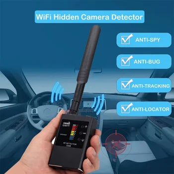 G338 Mână Anti Detector Bug Mini Anti-Spy GPS Semnal Wireless RF Detector Automat de Localizare Tracker Detecta Camera Wireless