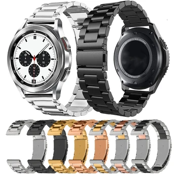 18mm 20mm 22mm 24mm din Oțel Inoxidabil Ceas Banda Curea Pentru SAMSUNG Galaxy Watch 42 46mm de VITEZE S3 Active2 Clasic pentru galaxy watch 3