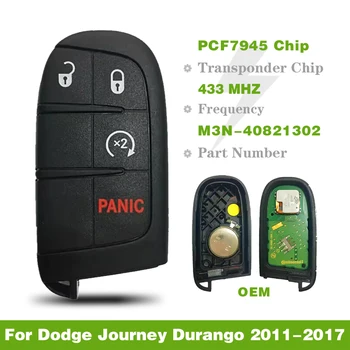 CN087005 Original Smart Key Pentru Dodge Journey Durango 2011-2017 de la Distanță Masina Telecomanda 433Mhz P/N:M3N-40821302
