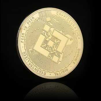 REPLICA BNB Monedă Virtuală Monede de Metal Fizice Binance Suvenir Crypto Monede Comemorative Decor Acasă Cadou de Arta