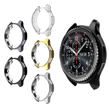 Acoperire pentru Samsung Galaxy Watch 46mm 42mm caz galss de Viteze S3 frontier bara de protectie moale ceas inteligent accesorii placate cu coajă de protecție