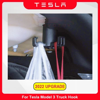 Upgrade-Spate, Portbagaj Cârlig Pentru Tesla Model 3 2022 2021 Mașină Șurub Capac Sac De Bacanie Suportul Înapoi Valiza Organizator Accesorii Noi