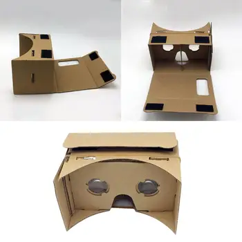 Versiunea 1 DIY Carton pentru pentru Toate 3-6 Inch Smartphone-uri Google Căști VR 3D DIY Cutie de Carton Profesionale Durabile