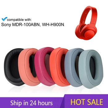 Inlocuire Tampoane pentru Urechi Perna Pernițe pentru Sony MDR-100ABN WH-H900N Căști, căști Căști Sony Gamer Reparații Parte Capacul
