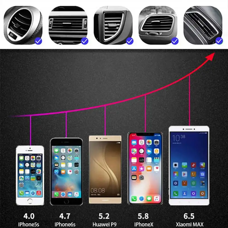 10W Rapid Încărcător Wireless pentru Iphone 13 12promax 11 Samsung, Xiaomi, Huawei Infraroșu Inducție Masina Încărcător Wireless Suportul de Telefon Imagine 1