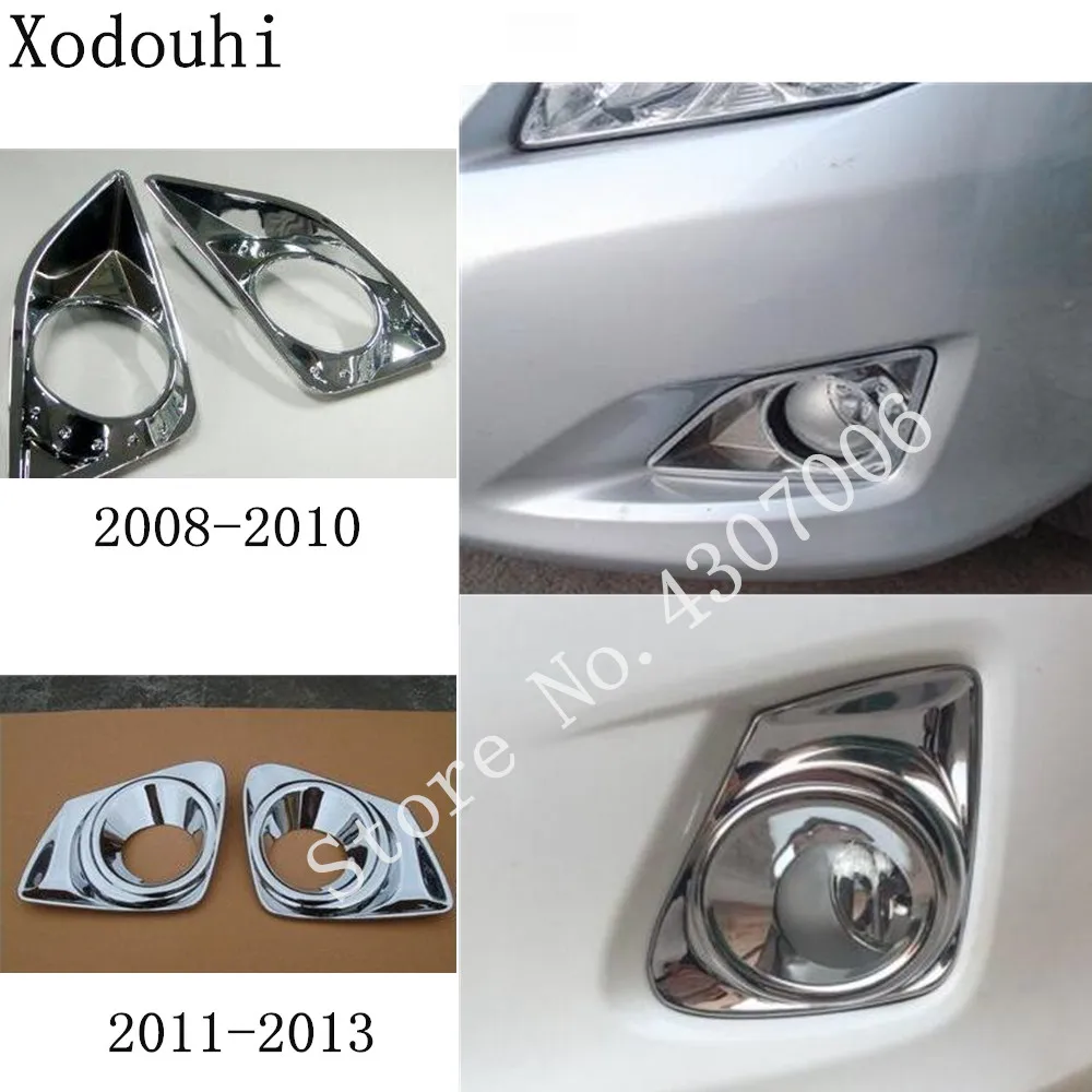 Auto Styling Acoperi ABS Cromat Lampa de Ceață Față Lumina de Echipare Cadru Stick Parte Pentru Toyota Corolla Altis 2008 2009 2010 2011 2012 2013 Imagine 1