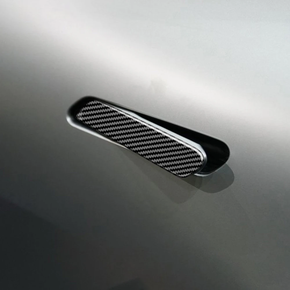 Pentru KIA EV6 GT Line 2021 2022 ABS, Fibra de Carbon, Masina de pe Partea Exterioară a Mânerului Portierei Capac Ornamental de Styling, Accesorii Imagine 1
