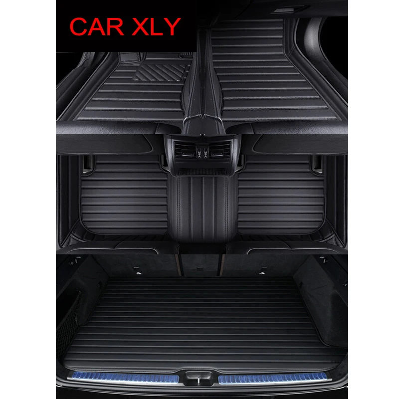 Personalizat Dungă Auto Covorase pentru VW New Beetle, Caddy Touran Tiguan TOUAREG Caravelle Sharan Varianta de Interior Accesorii Imagine 1