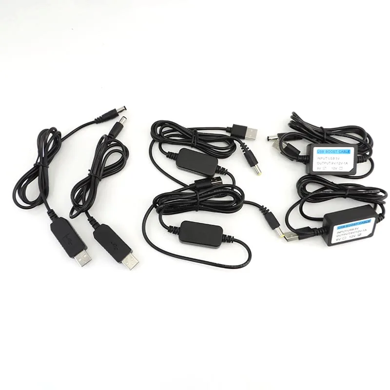 Universal USB la Cablul de Alimentare DC pentru Router Mini Ventilator Difuzor DC 5.5mmx2.1mm Stimula Jack de Încărcare Cablu Conector Adaptor Imagine 1